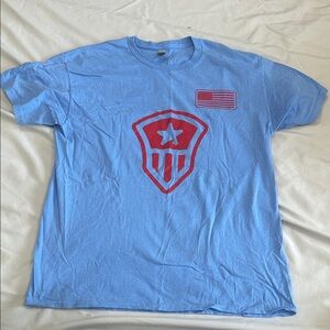 Shootout for soldiers shirt